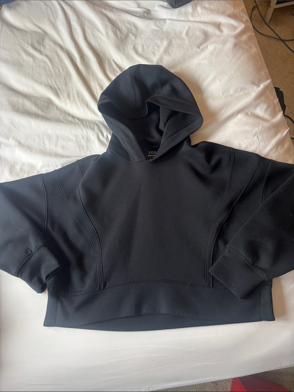 Abercrombie/ YPB Women's Black Pullover Hoodie - Classic Cozy Sweatshirt